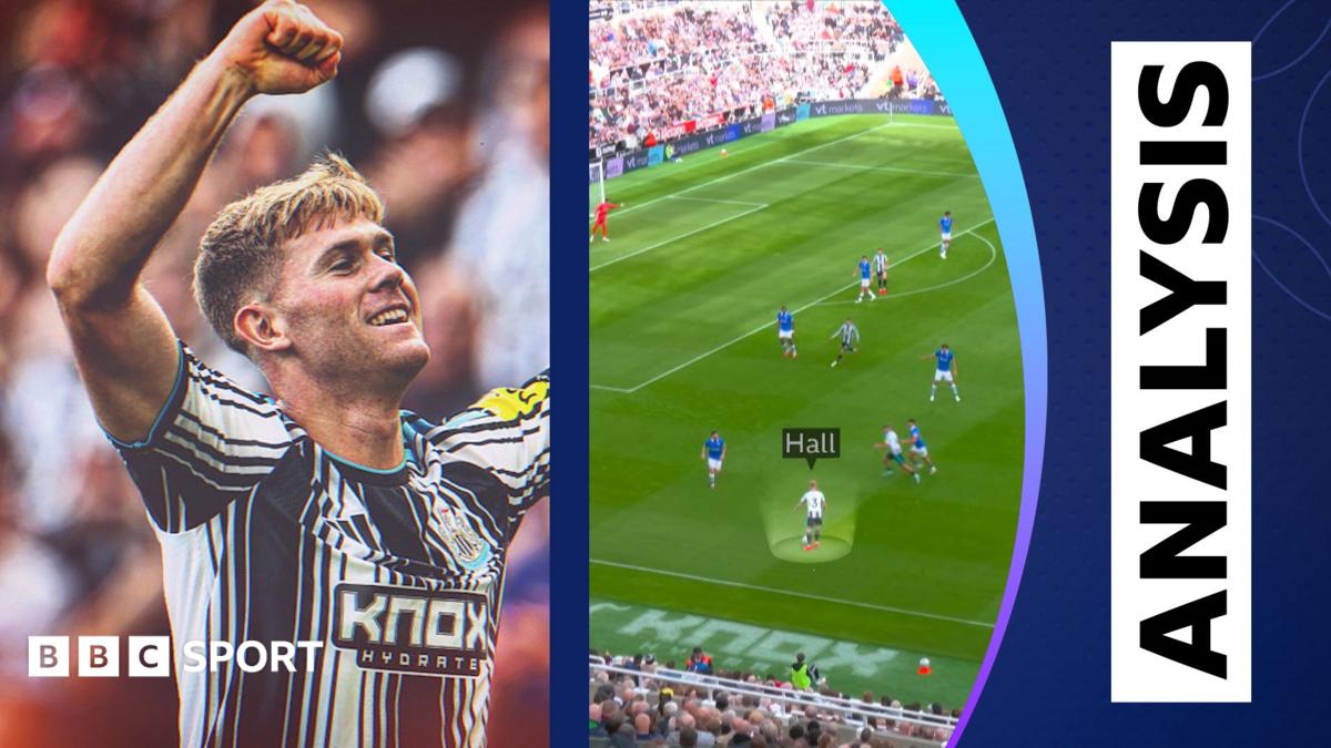 Alan Shearer mổ xẻ cách Newcastle giải mã hệ thống ba trung vệ 1 Alan Shearer phân tích chiến thuật trận đấu của Newcastle United trên truyền hình