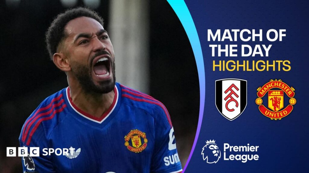 Matheus Cunha ăn mừng bàn thắng muộn giúp MU hòa Fulham tại Ngoại Hạng Anh