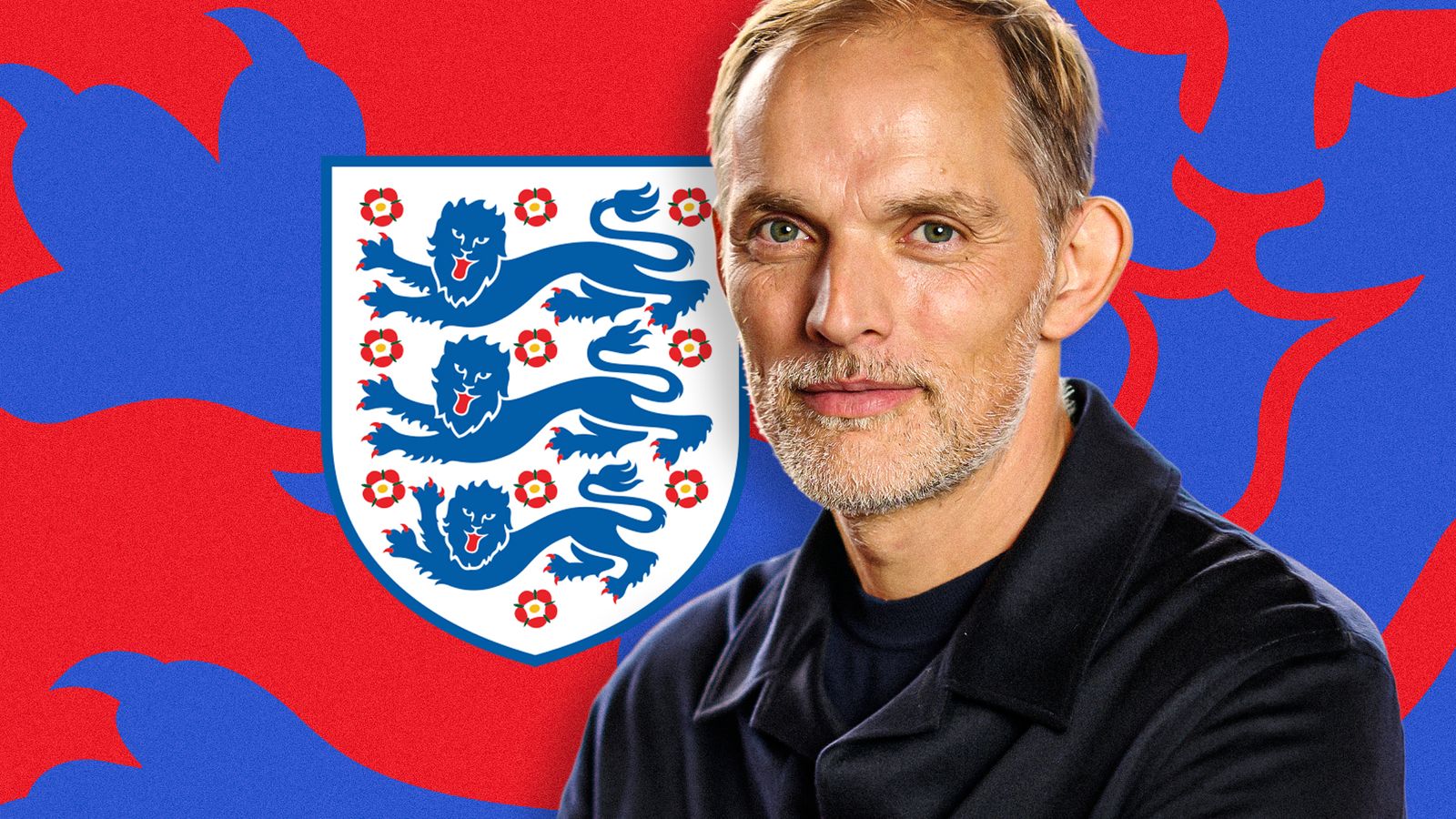 Thomas Tuchel huấn luyện viên đội tuyển Anh trong buổi tập luyện