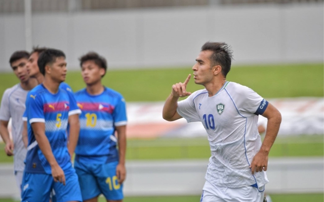 U23 Viet Nam an mung ban thang trong tran dau tai ASIAD